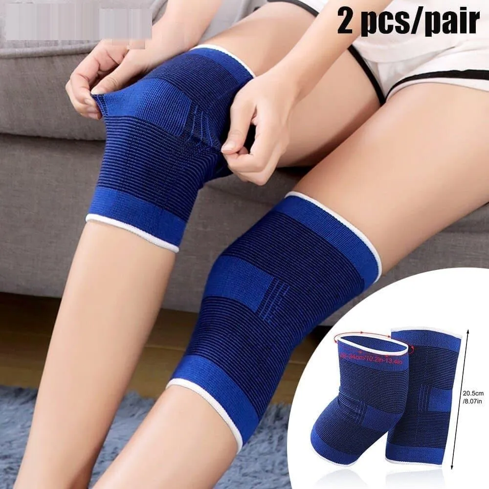 1 Pair Professional Elastic Knitted Ankle Support Band Ankle Brace for Ankle Sprain Sports Protects Shoes Ankle Therapy