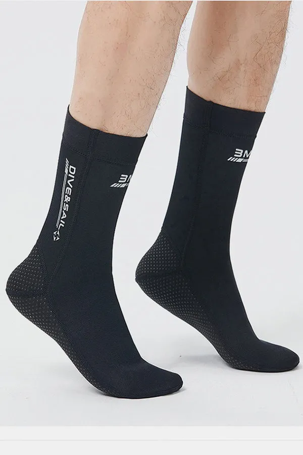 3MM Diving Socks Non-slip Wear-resistant Super Elastic Diving Socks