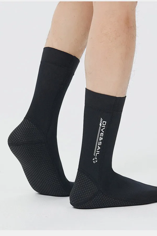 3MM Diving Socks Non-slip Wear-resistant Super Elastic Diving Socks