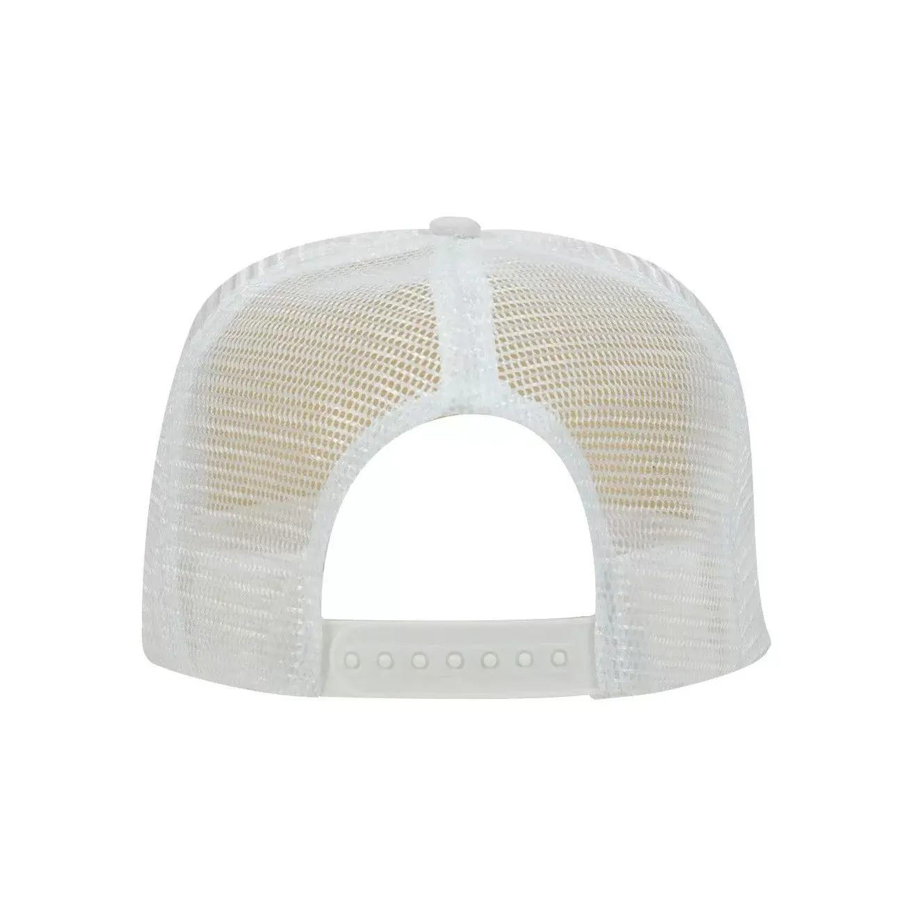 5 Panel High Crown Polyester Foam Front Mesh Back Trucker Hat