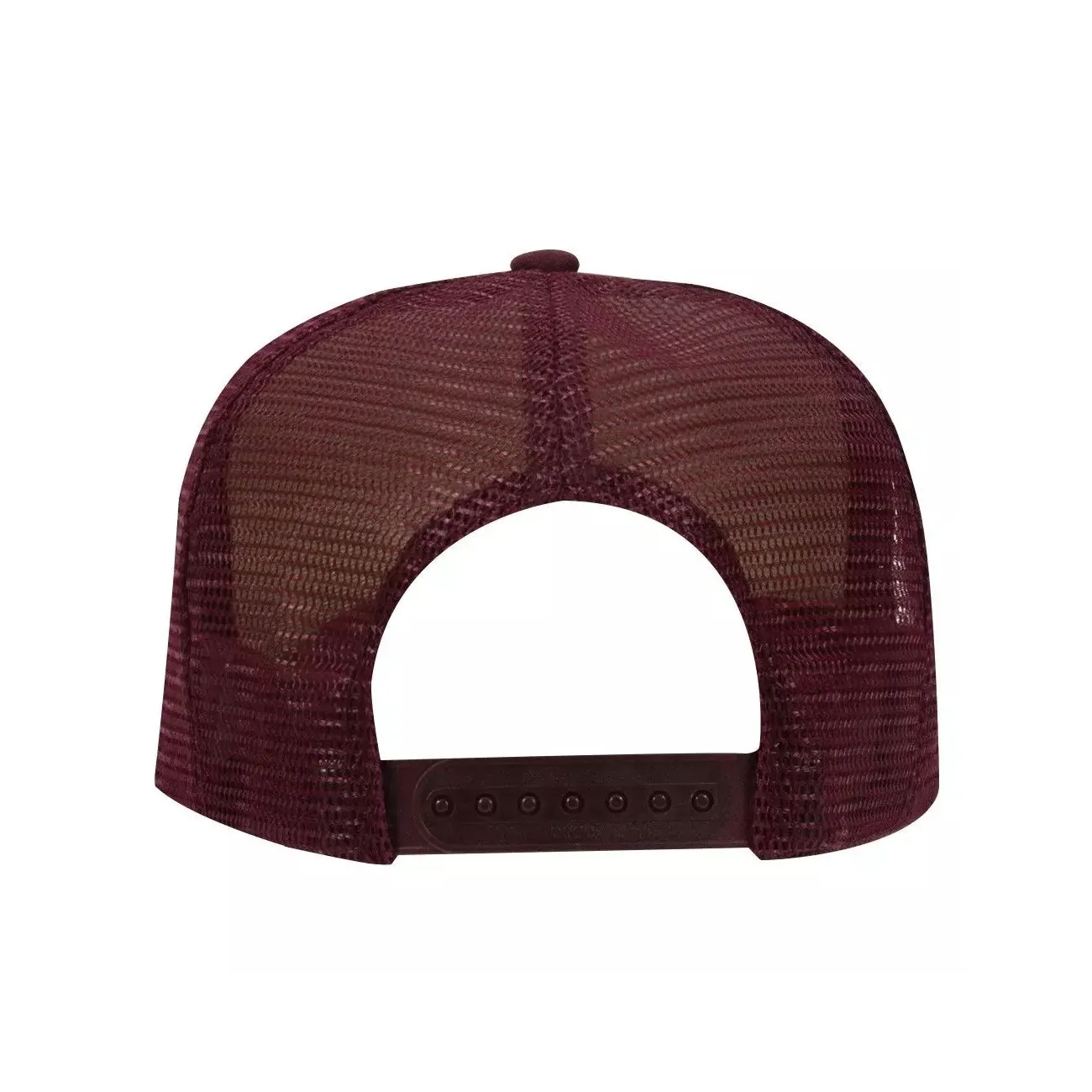 5 Panel High Crown Polyester Foam Front Mesh Back Trucker Hat