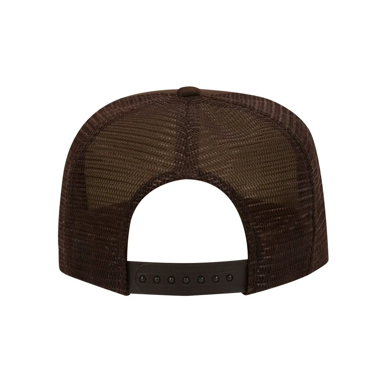 5 Panel High Crown Polyester Foam Front Mesh Back Trucker Hat