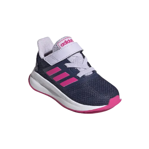 Adidas Runfalcon I Infant-Girls Running Shoes Indigo/Pink Eg6154