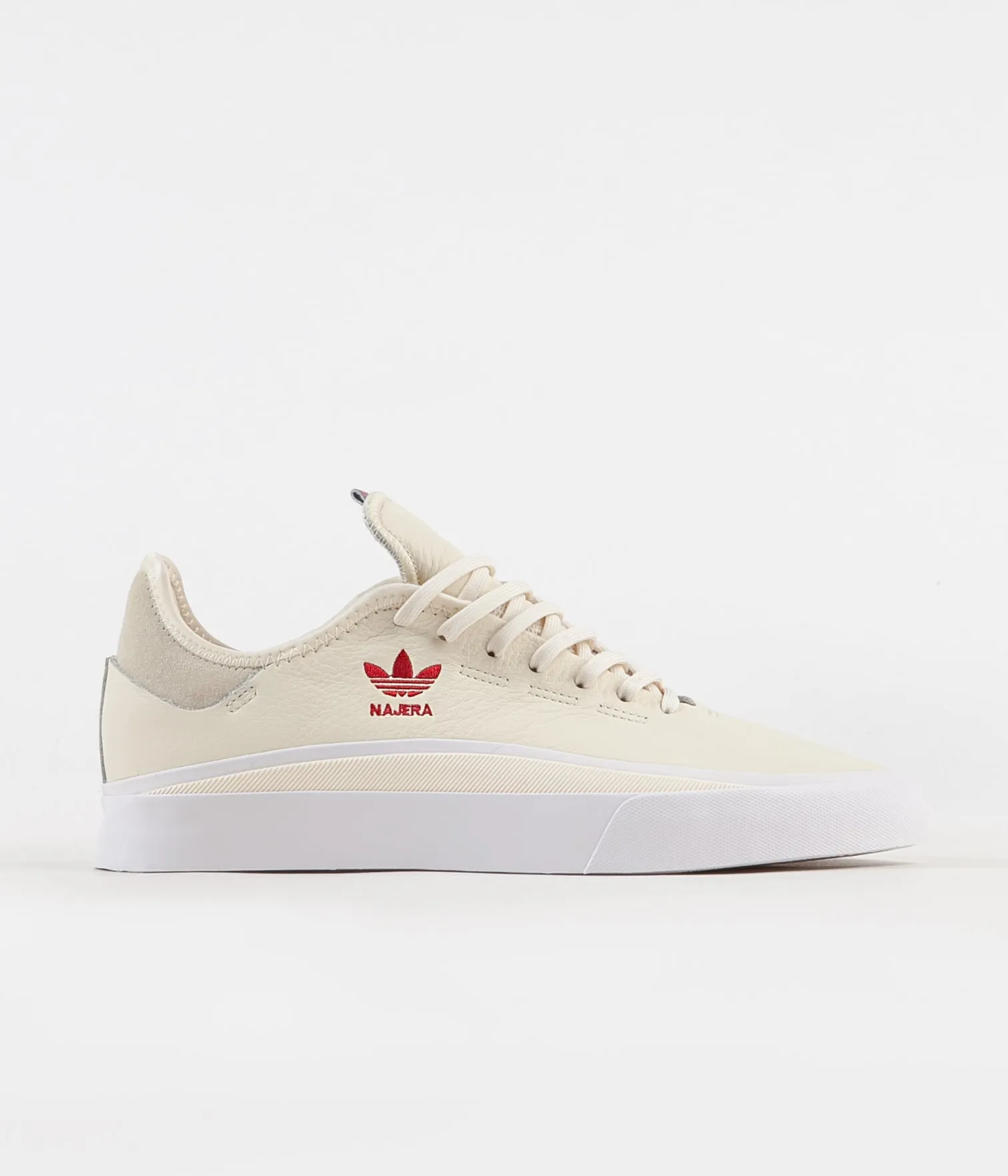 Adidas Sabalo 'Diego Najera' Shoes - Cream White / White / Power Red