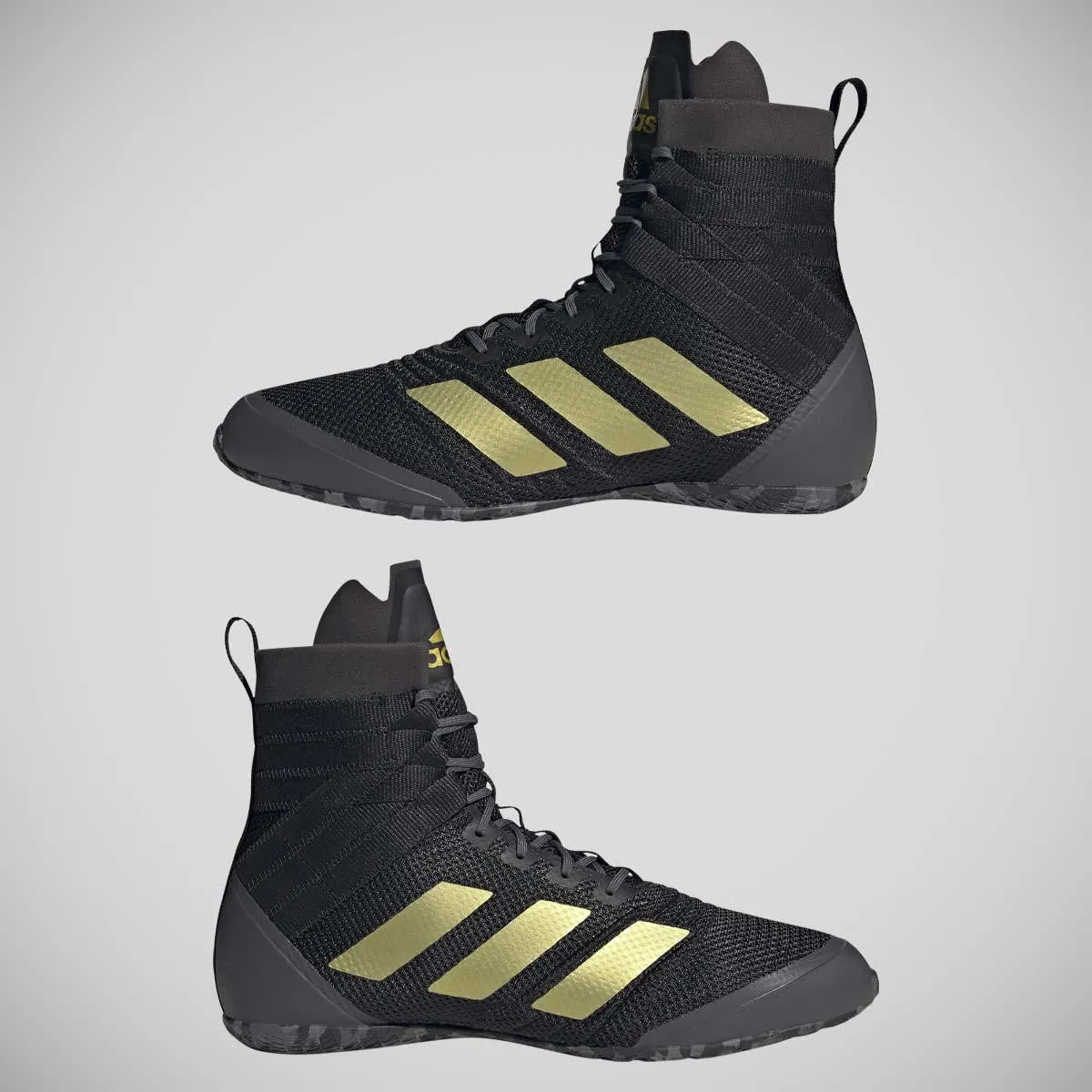 Adidas Speedex 18 Boxing Boots 2022 Black/Gold