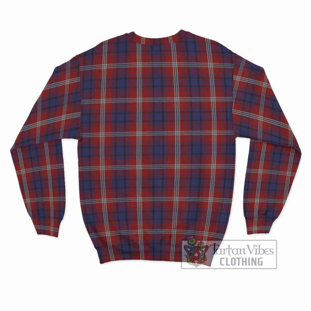 Ainslie Tartan Sweatshirt with Family Crest DNA In Me Style