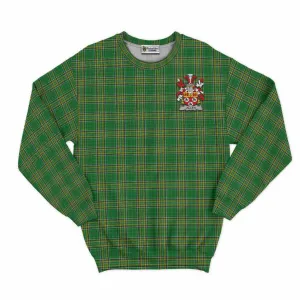 Allen Irish Clan Tartan Sweatshirt with Coat of Arms