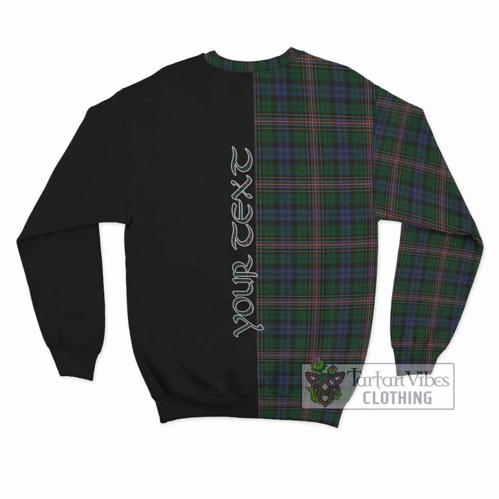 Allison Tartan Sweatshirt with Family Crest and Half Of Me Style