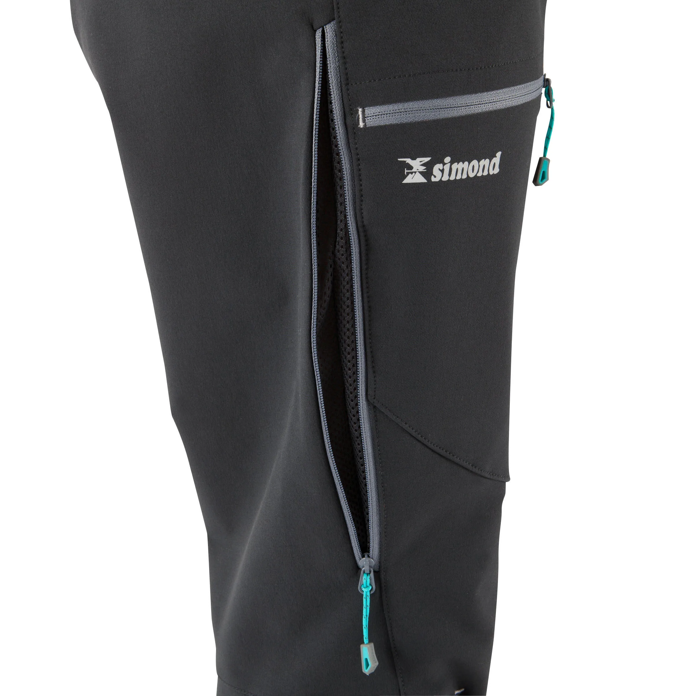 Alpinism Simond women's mountaineering trousers, black