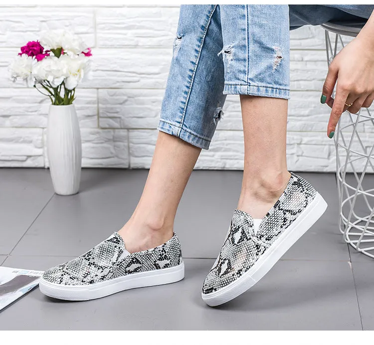 Animal Print Sneaker Shoes