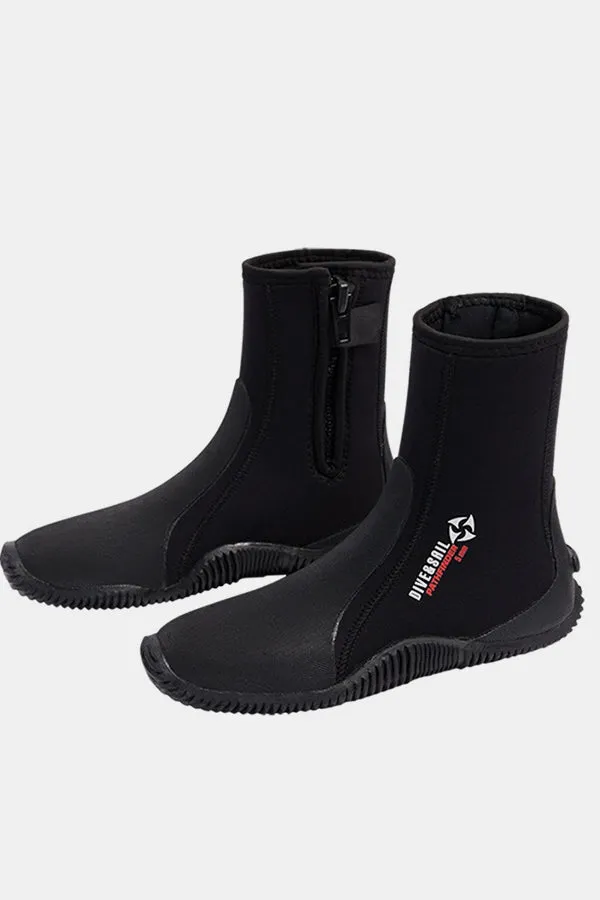 Anti-Slip Premium Rubber Sole Wetsuit Booties Scuba Shoes