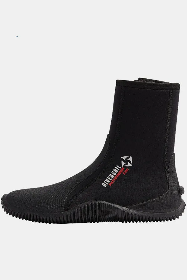 Anti-Slip Premium Rubber Sole Wetsuit Booties Scuba Shoes