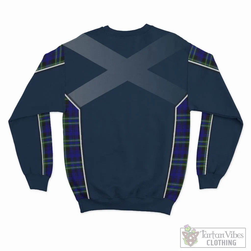 Arbuthnot Modern Tartan Sweatshirt with Family Crest and Scottish Thistle Vibes Sport Style