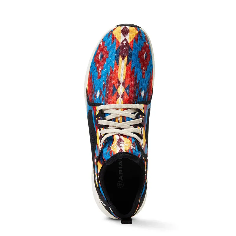 Ariat Ladies Fuse Blue Aztec Sneakers 10039083