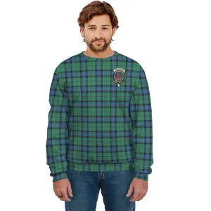 Armstrong Ancient Tartan Sweatshirt with Family Crest