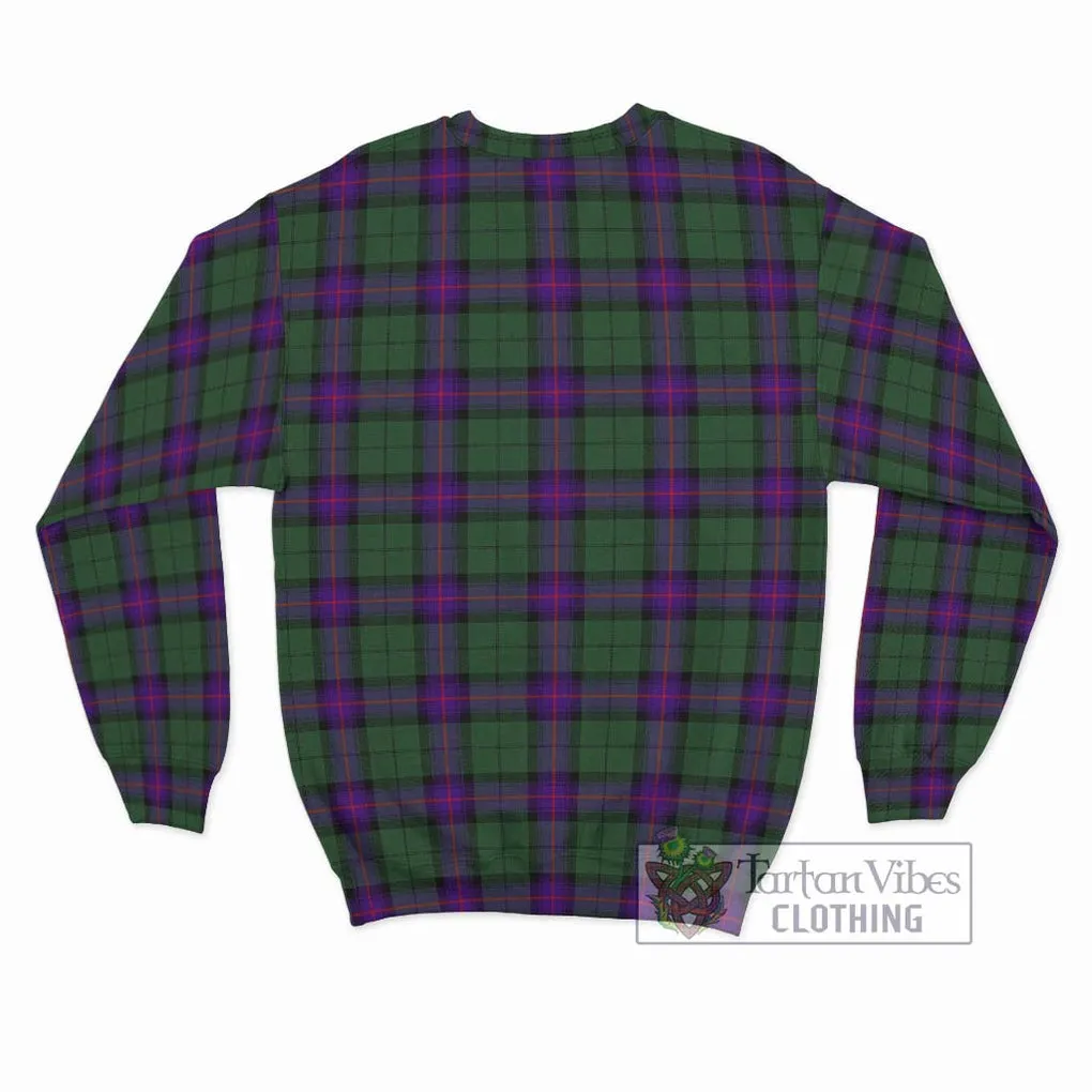 Armstrong Modern Tartan Sweatshirt with Family Crest DNA In Me Style