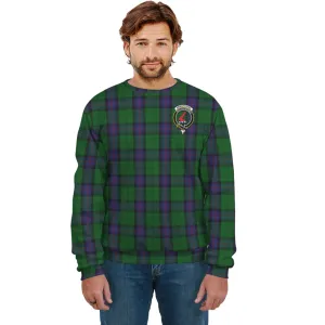 Armstrong Tartan Sweatshirt with Family Crest