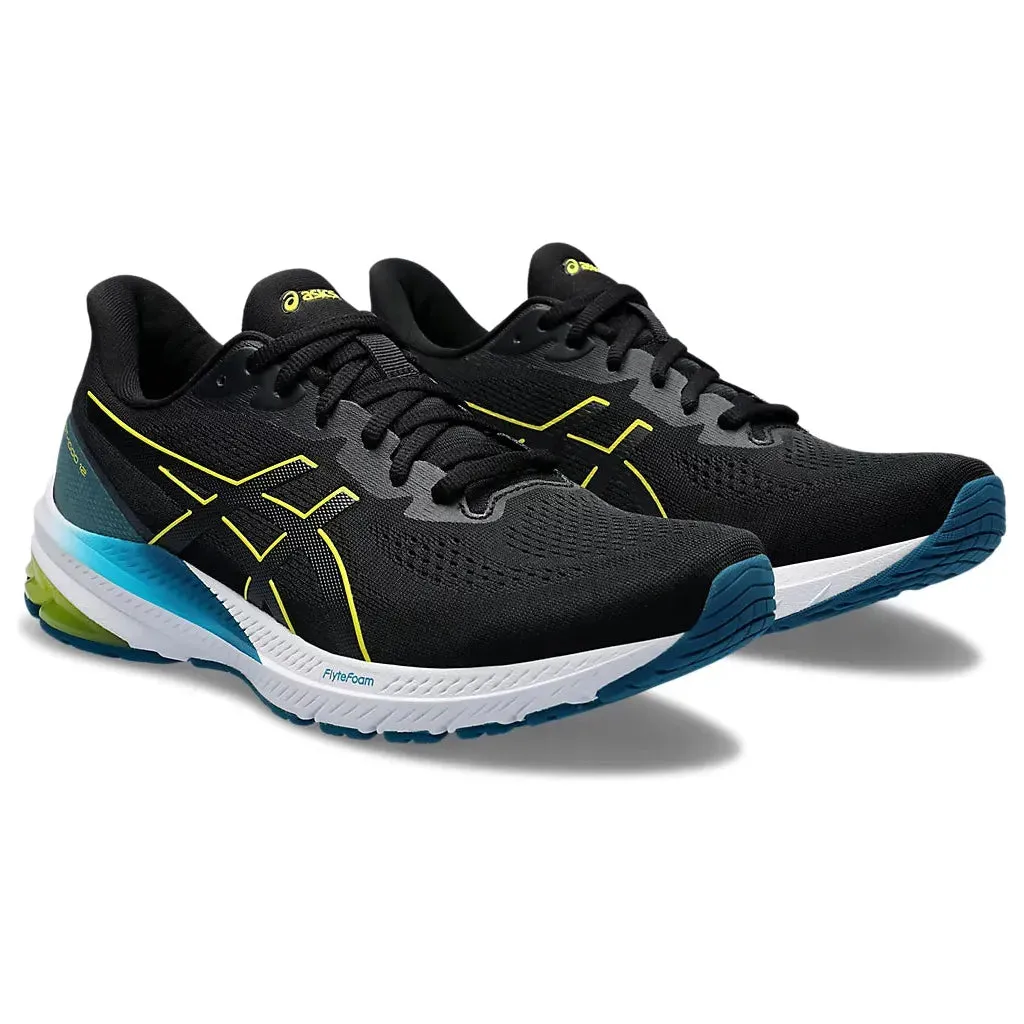 Asics Men's GT 1000 12 Black/Bright Yellow