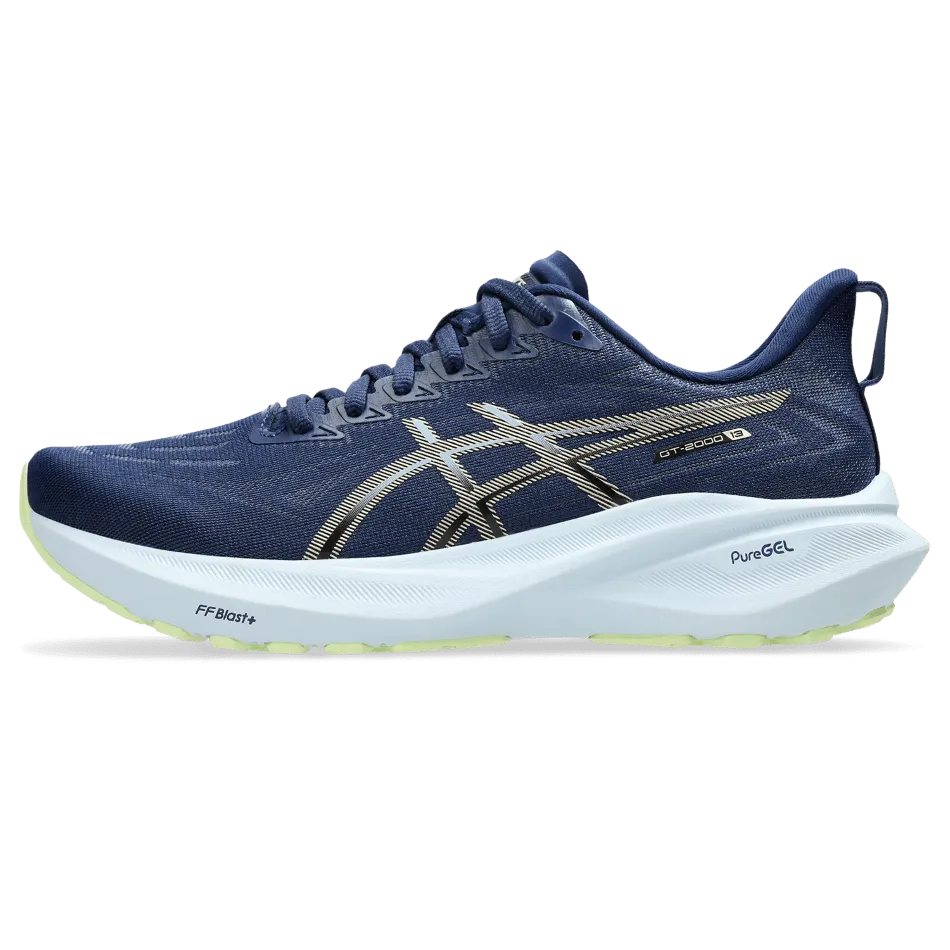 ASICS Women's GT 2000 13 Running Shoes AW24 Blue Expanse/Champagne