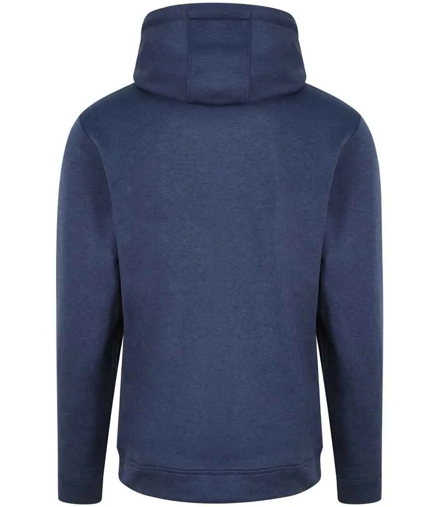 AWDis Sports Polyester Hoodie | Blue Melange