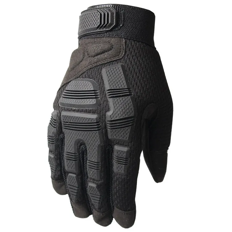 B33 Outdoor Mountaineering Riding Anti-Skid Protective Motorcycle Gloves, Size: S(Black)