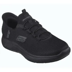 BA068-41 Skechers Mens Summit SR Sip Ons Black Size 41