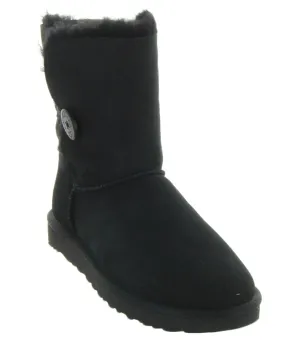 Bailey Button II in Black by UGG