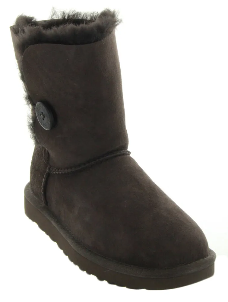 Bailey Button II in Chocolate by UGG