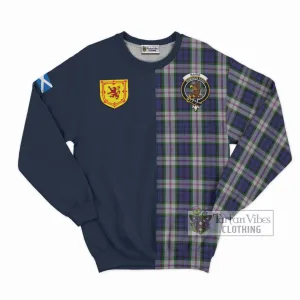 Baird Dress Tartan Sweatshirt Alba with Scottish Lion Royal Arm Half Style