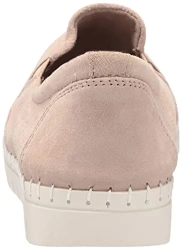 Bella Vita Women's Aviana Athleisure Sneaker, Almond Kidsuede Leather, 7 X-Wide