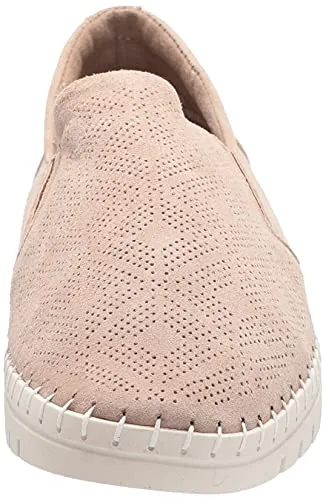 Bella Vita Women's Aviana Athleisure Sneaker, Almond Kidsuede Leather, 7 X-Wide