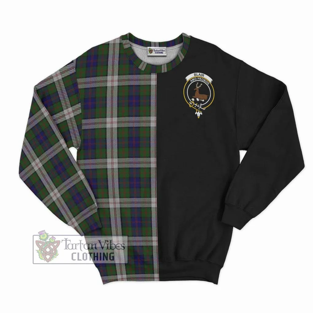 Blair Dress Tartan Sweatshirt with Family Crest and Half Of Me Style