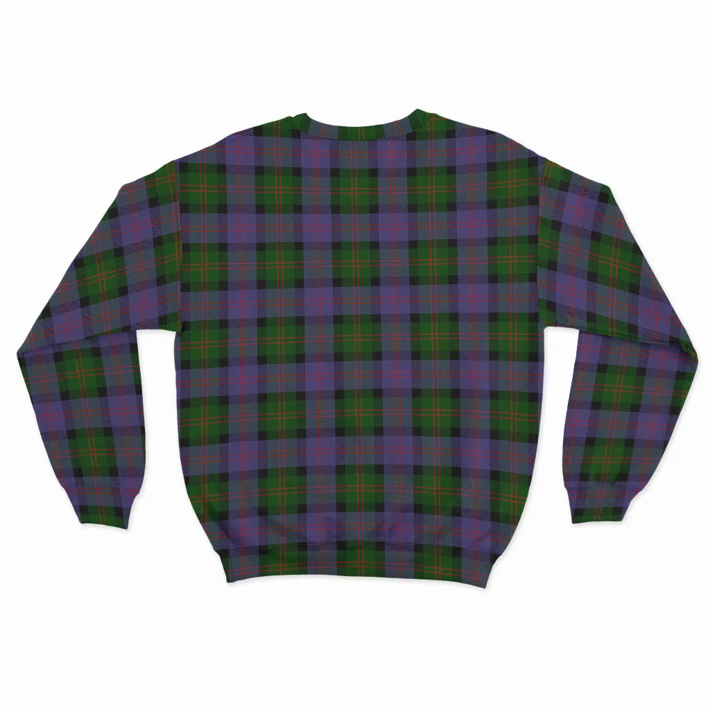 Blair Modern Tartan Sweatshirt with Family Crest