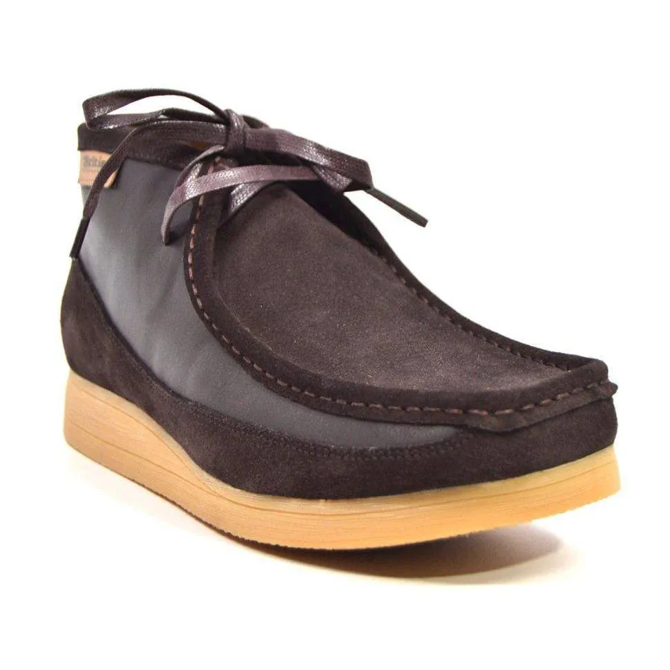 British Walkers New Castle Wallabee Boots Men's Suede and Leather