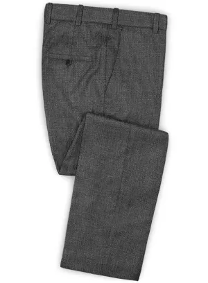 Caccioppoli Dapper Dandy Sancto Gray Wool Pants