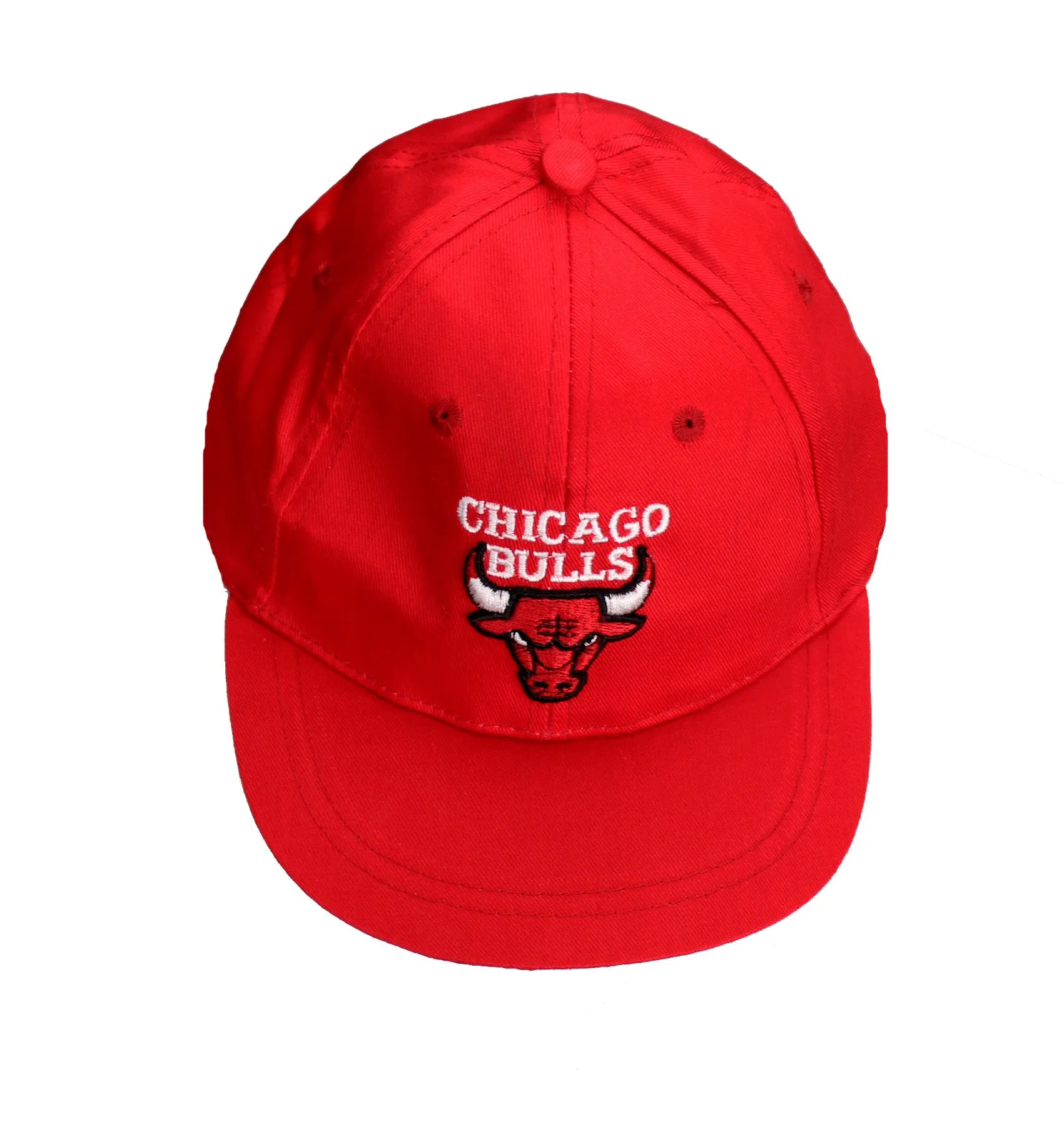 Chicago Bulls NBA Toddlers Adjustable Baseball Cap Hat, Red