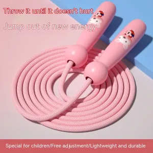 Children's Cotton String Durable Skipping Rope Without Knotting