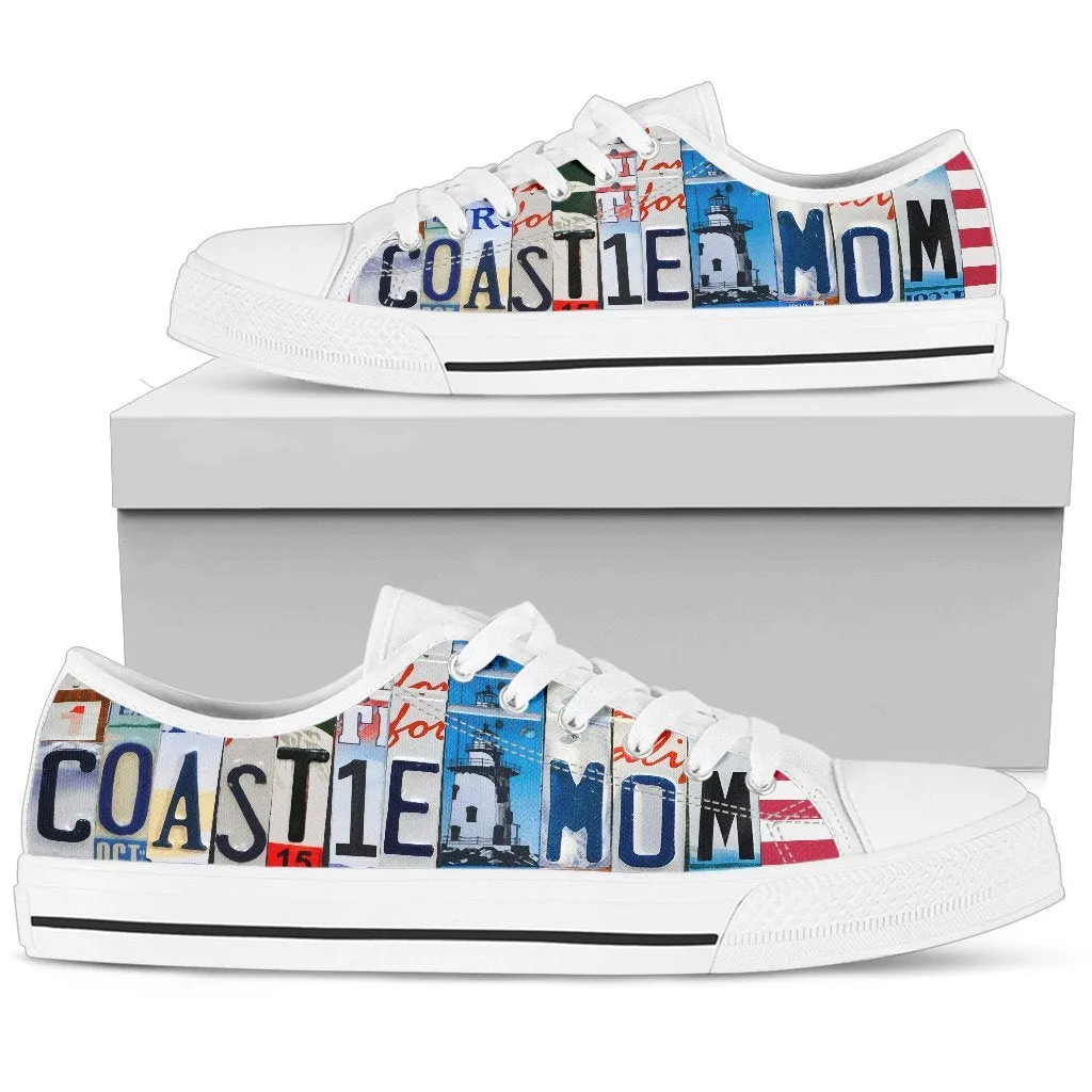 Coastie Mom Low Top Shoes