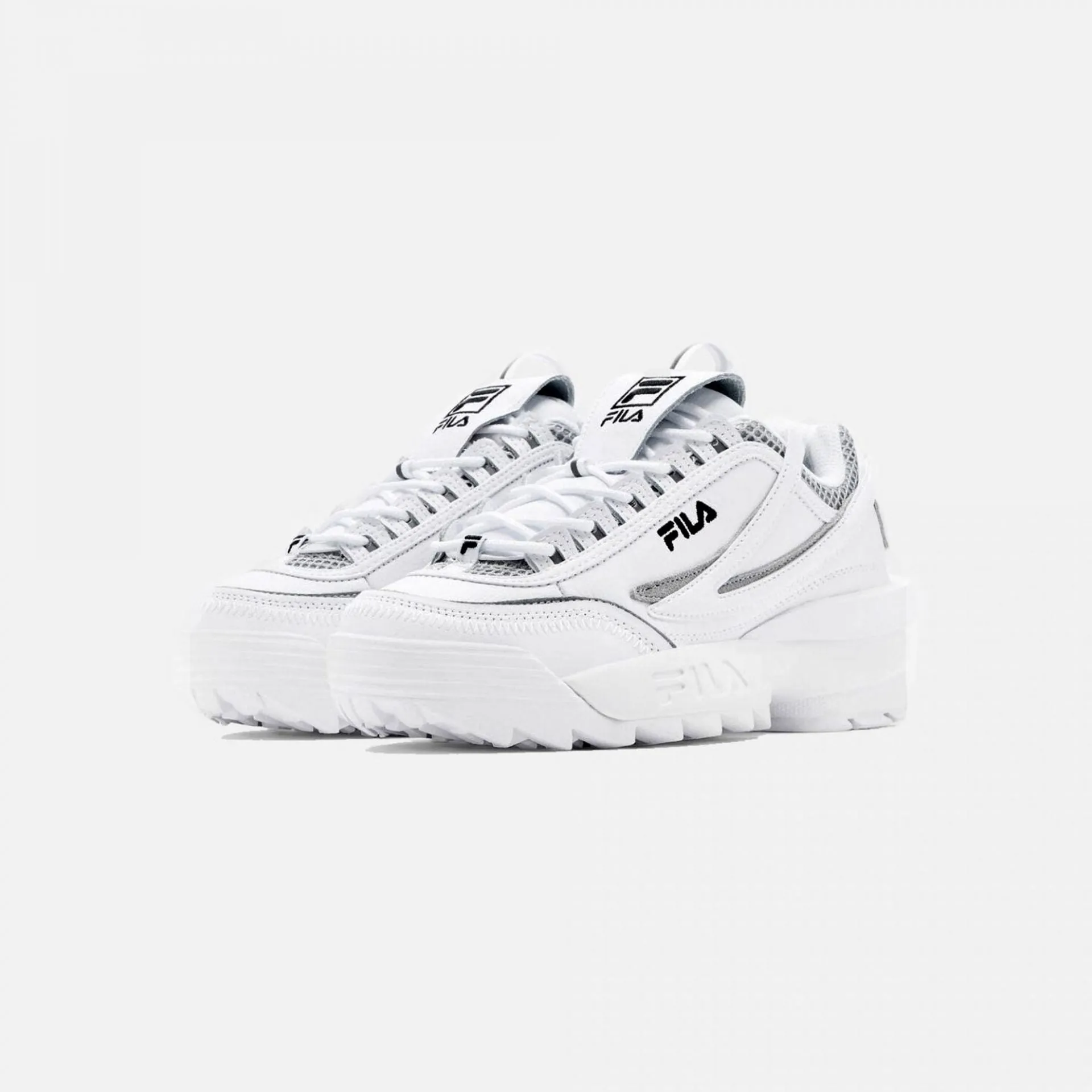 Fila | DISRUPTOR II EXP  { WHITE / HIGH RISE