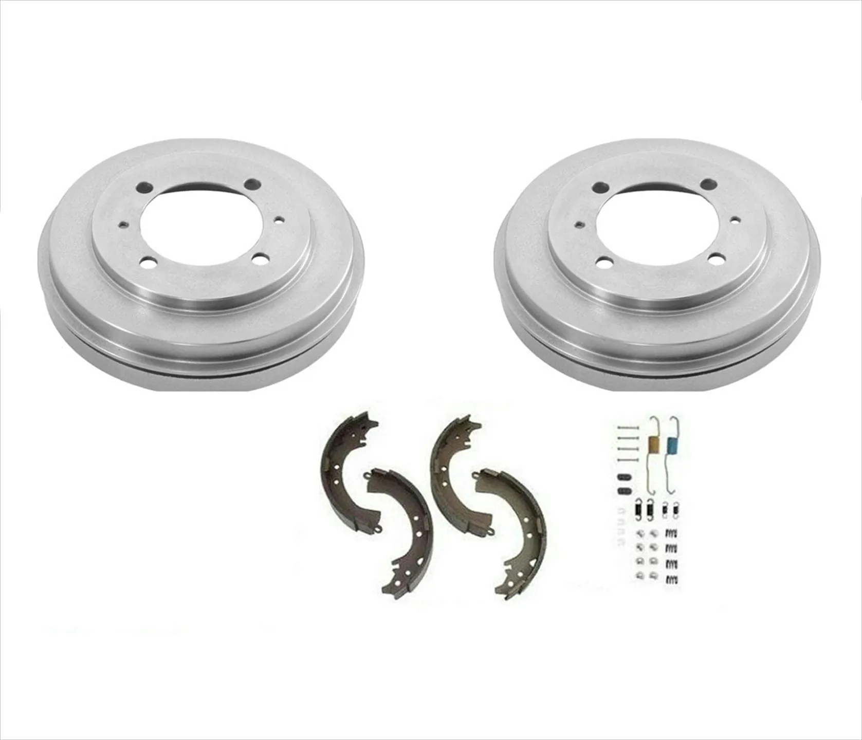 Fits 2002-2006 Mitsubishi Lancer LS & OZ Rally Brake Drums Shoes Springs