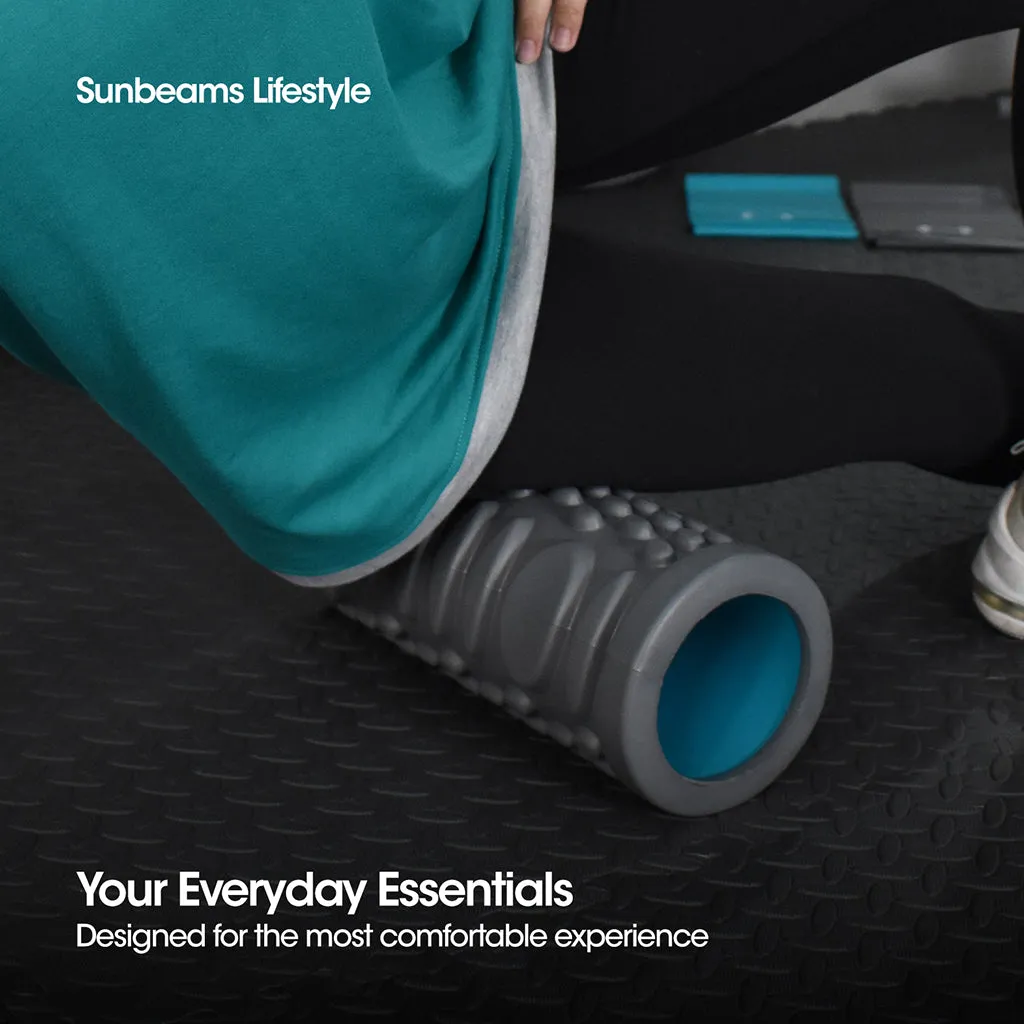 FITSPIRE Premium EVA | PP Tube Yoga Hollow Foam Roller