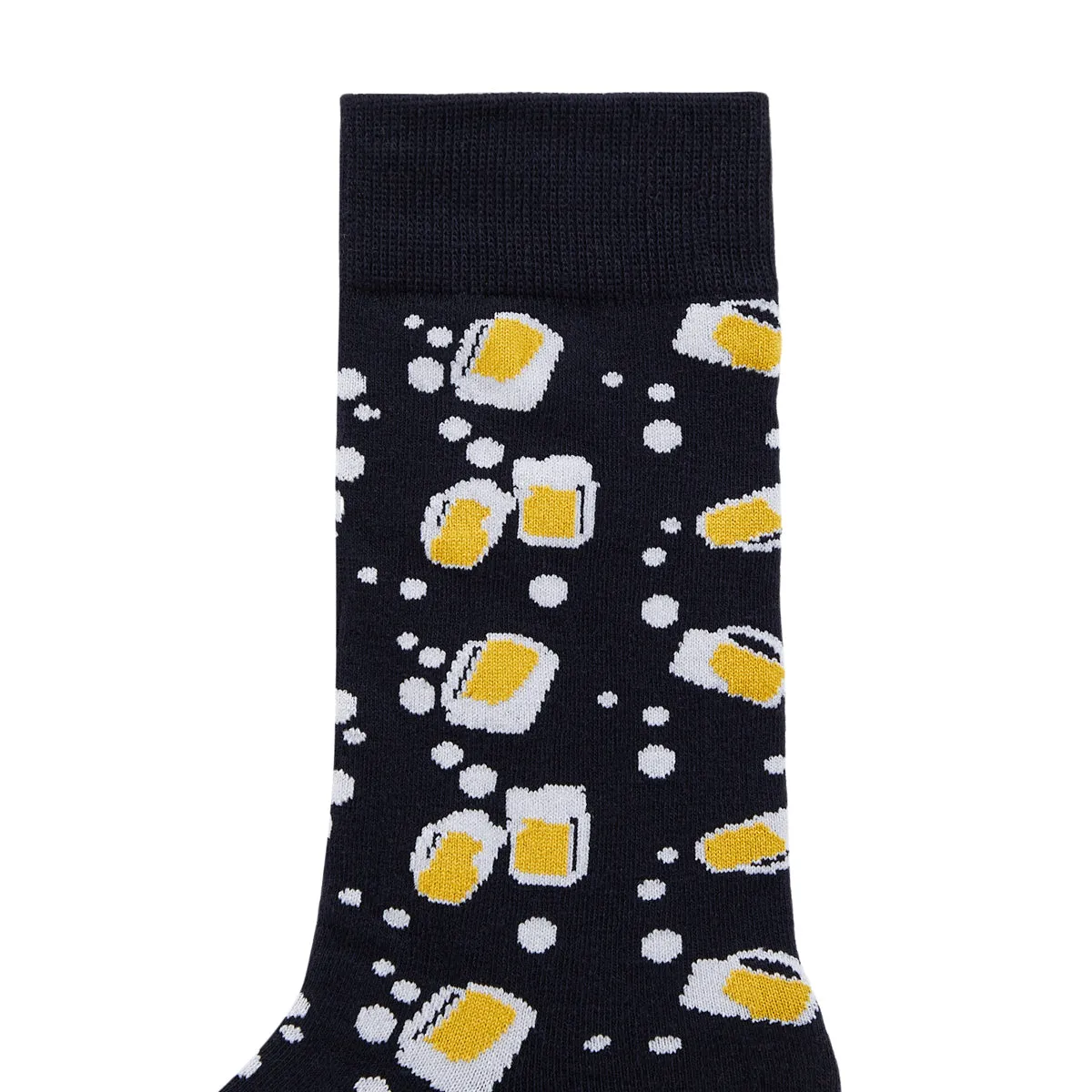 Fizz Printed Crew Length Socks