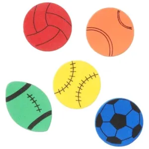 Foamies Stickers - All Star Sports Assortment - 67 Pieces