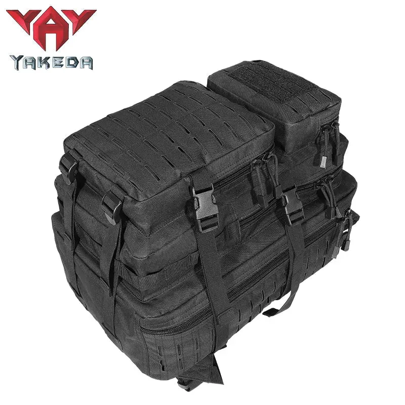 GB-0065 Mountaineering Military Tactical Backpack Men's Hiking Sports Backpack Camouflage System 3P Outdoor Bag 45L