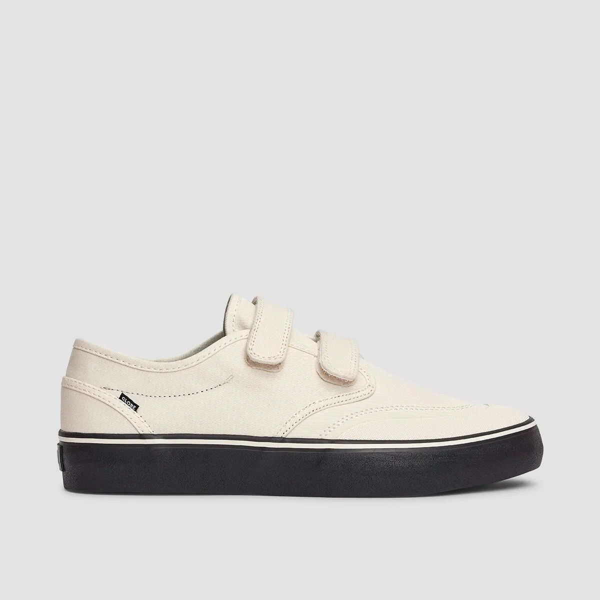 Globe Motley II Strap Shoes - Organic White/Black