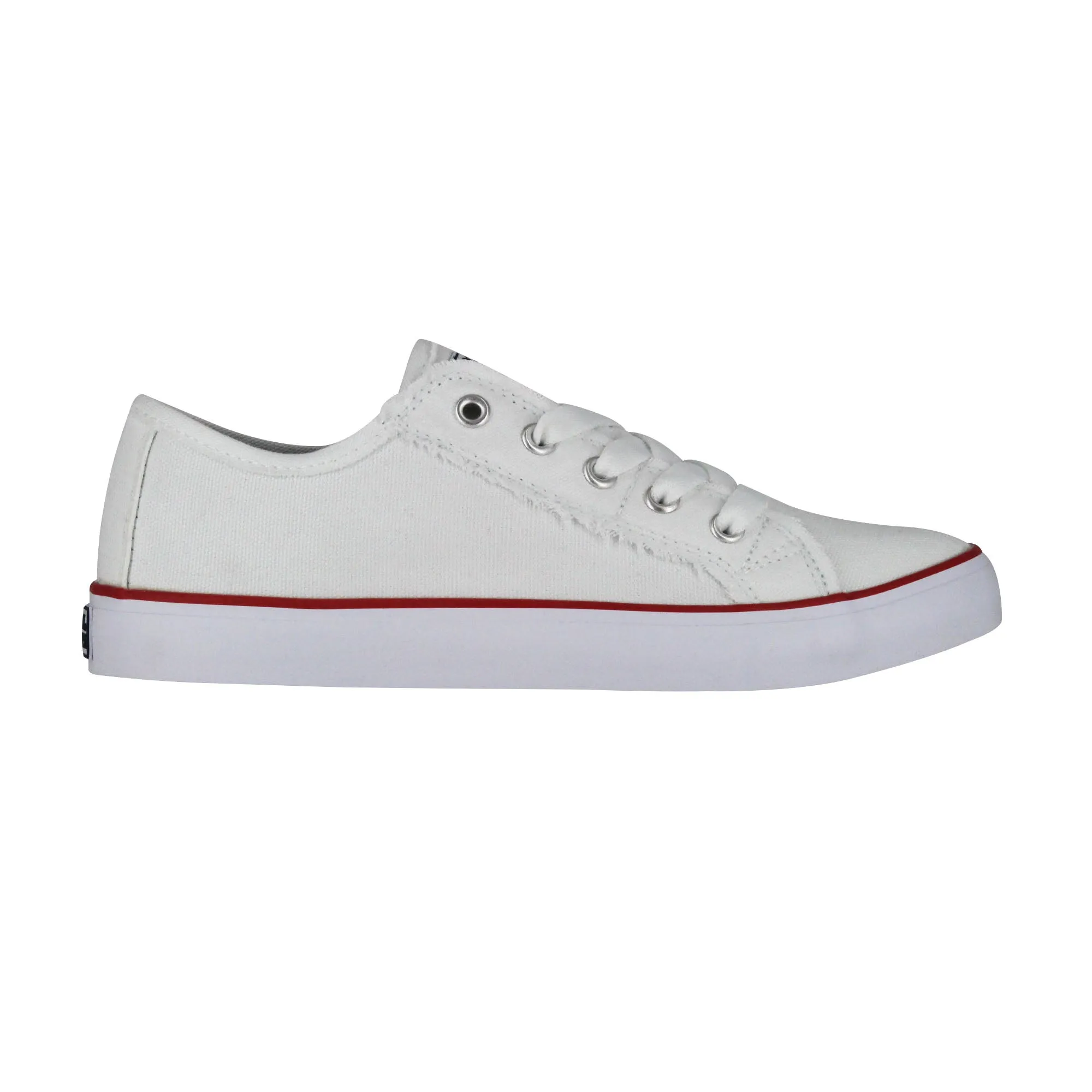 Gotta Flurt Women's Classic II White Canvas Low-Top Casual Sneaker