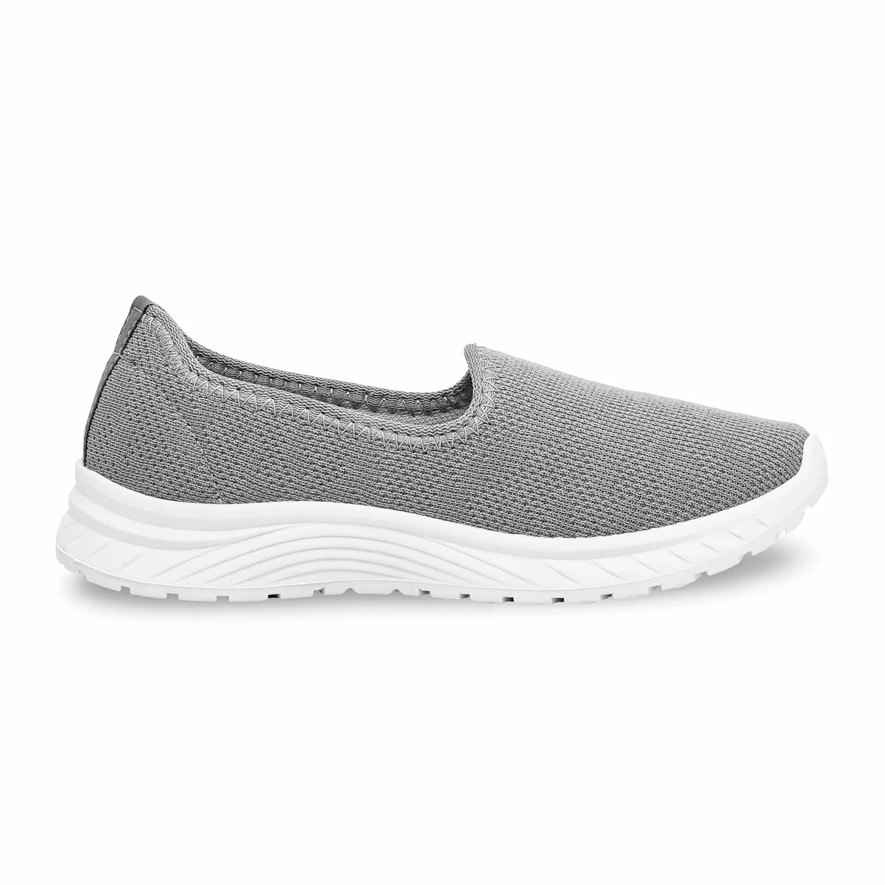 Grey Casual Sneaker For Women AT9099