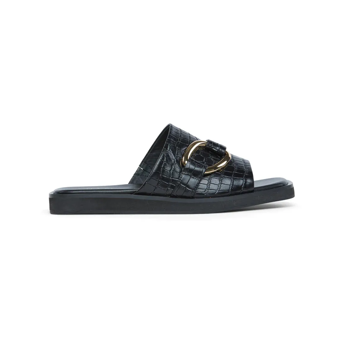 Hael and Jax Josie Sandals in Black