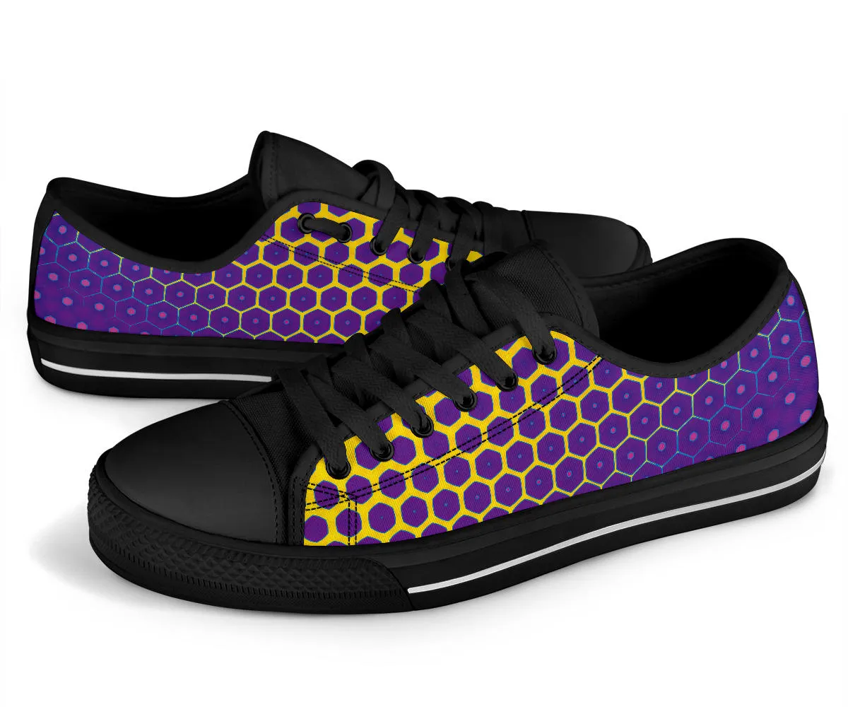 Hex bee | Low Top Shoe | Psypepper