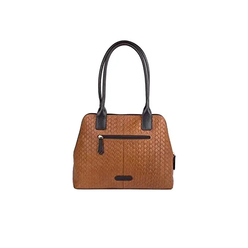 Hidesign womens EE FRANKFURT I Large Tan Brown I Tote Bag